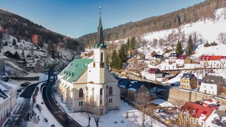 Apartman Albreit 1 Jáchymov Buitenkant foto